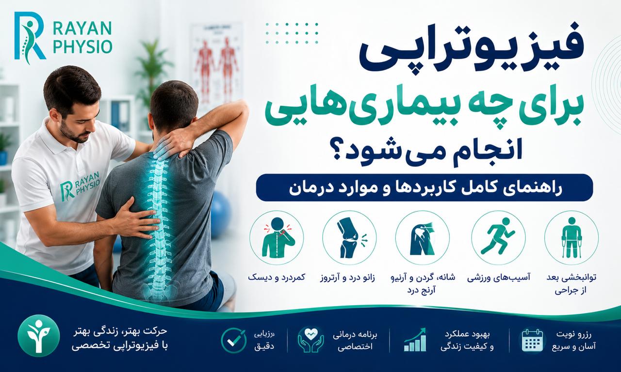فیزیوتراپی برای چه بیماری‌هایی انجام می‌شود؟